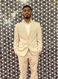 Mukrim Rahman poses for photo. 